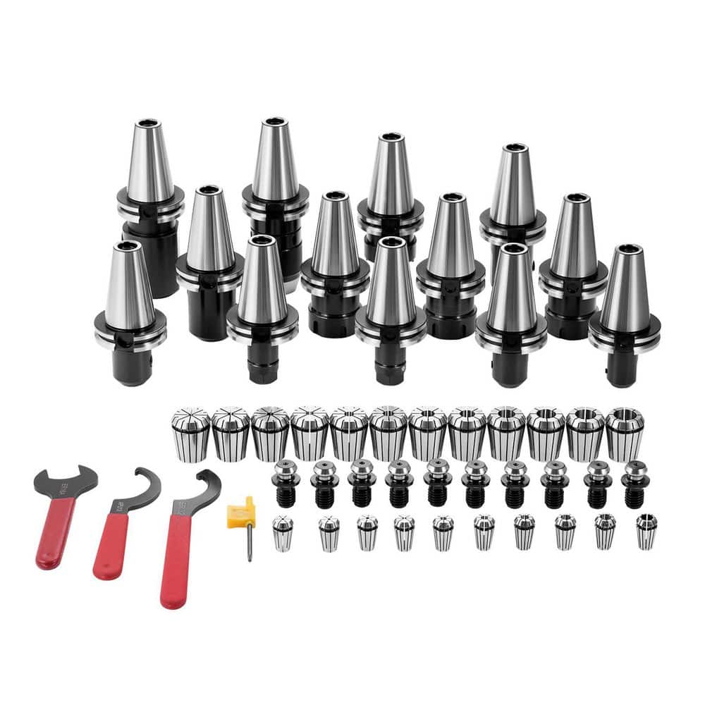 SKYSHALO CAT40 Collet Holder ER 16/32 Collet Set, 35-Packs