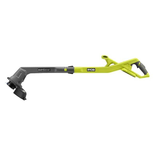 RYOBI ONE 18V 10 in. Cordless Battery String Trimmer Edger Tool Only PCLST01B The Home Depot