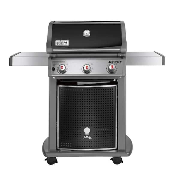 Weber Spirit E-310 3-Burner Natural Gas Grill in Black (Featuring the Gourmet BBQ System)