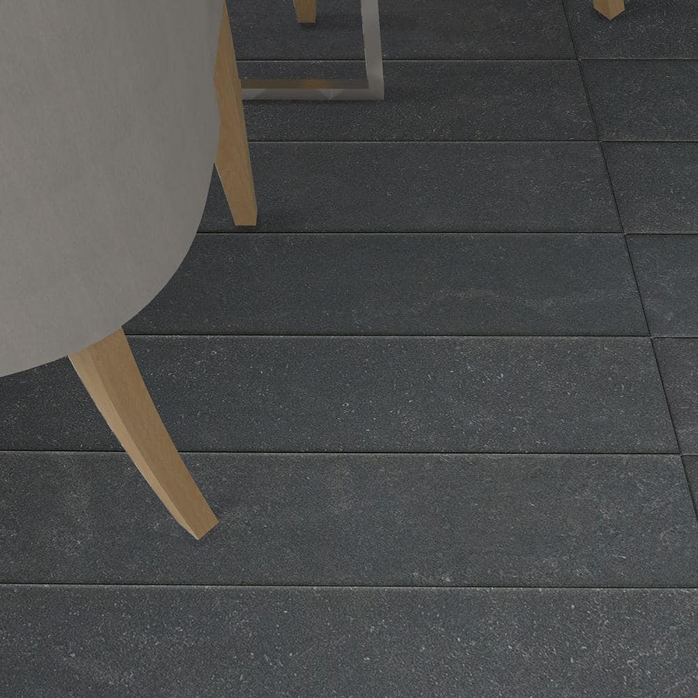 Lannister Matte Gray Porcelain Subway Tile 4" x 19"