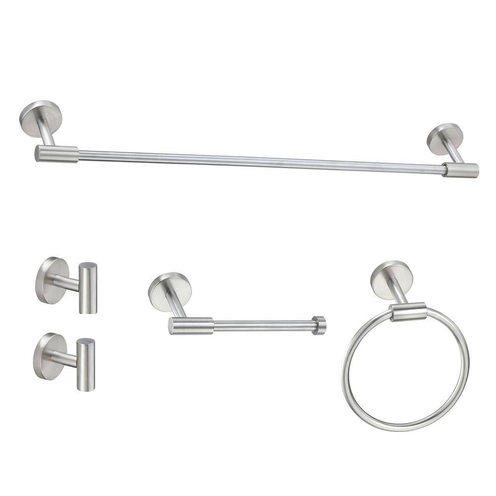 Ponte Giulio USA Satin Metal Bath Accessory Set