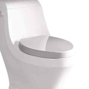 R-133SEAT Elongated Closed Front Toilet Seat in White