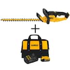 22 in. 20V MAX Lithium-Ion Cordless Hedge Trimmer (Tool Only) with Bonus 20V MAX Lithium-Ion Starter Kit Included
