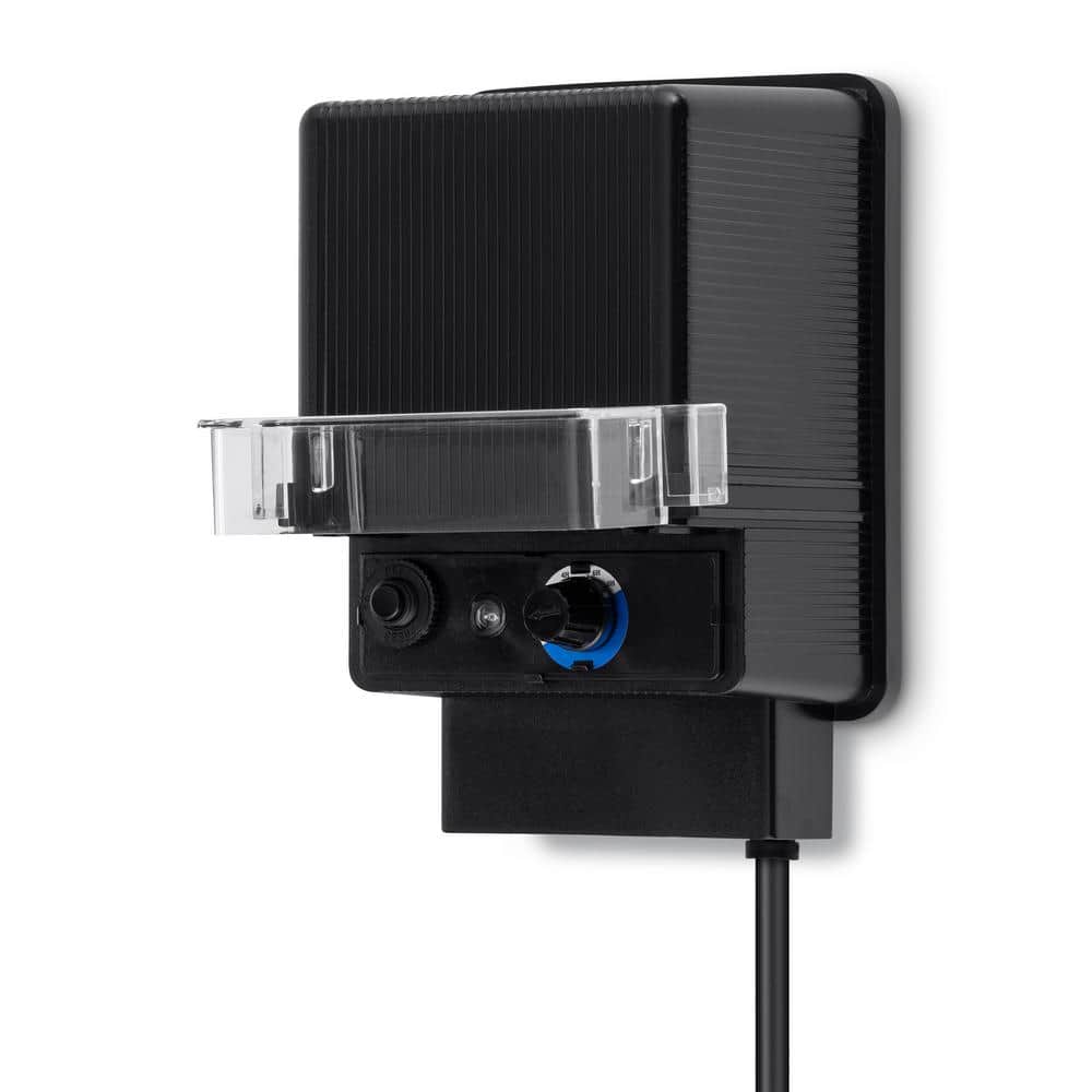 Outdoor 100-Watt Transformer with Photo Cell and Timer for Ponds and Founta