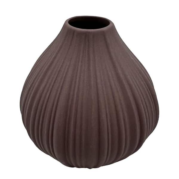 castellousa Pink 3.5 in Smooth Curve Ceramic Vase