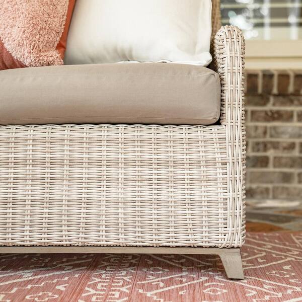 Huang 5 sales piece rattan sectional