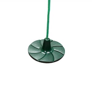 Green Disc Swing with Green Rope