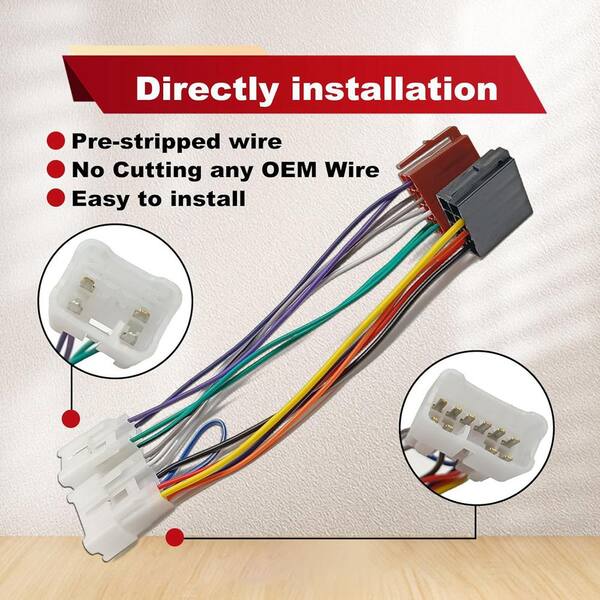 thumbnail image 2 of Aftermarket Radio AMP Integration Harness – OEM Plug Adapter, Premium Stereo Wire Adapter 2 of 2