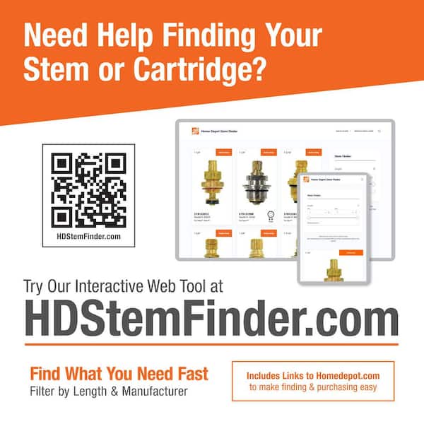 2 5/8 in B-19 Broach Single Lever Cartridge for American Standard Replaces 051337-0070A