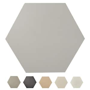 Bex Hexagon Stone 6 in. x 6.9 in. Stone Peel and Stick Backsplash Tile (.22 sq.ft./Single)