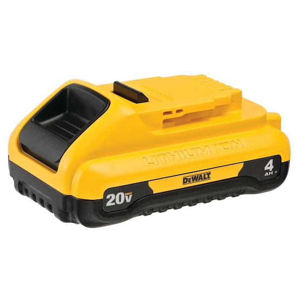DEWALT - 20V MAX Lithium-Ion 6.0Ah and 4.0Ah Battery and Charger Starter Kit