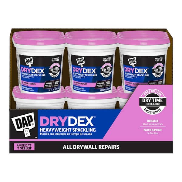 DAP DryDex 16 oz. Dry Time Indicator Spackling Paste (18-Pack)