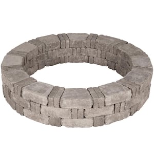 RumbleStone 52.5 in. x 10.5 in. Tree Ring Kit in Greystone