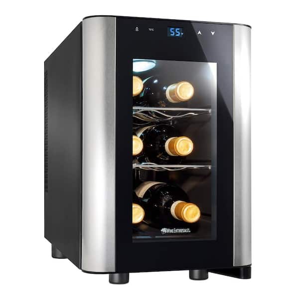 Wine Enthusiast 9.75 in. W 6-Bottle Wine Cooler