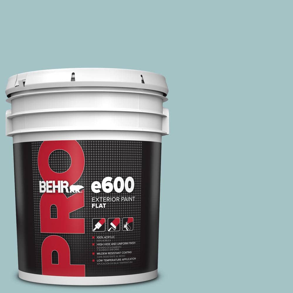 5 gal. #510E-3 Ocean Kiss Flat Exterior Paint price history on PriceWatchPro