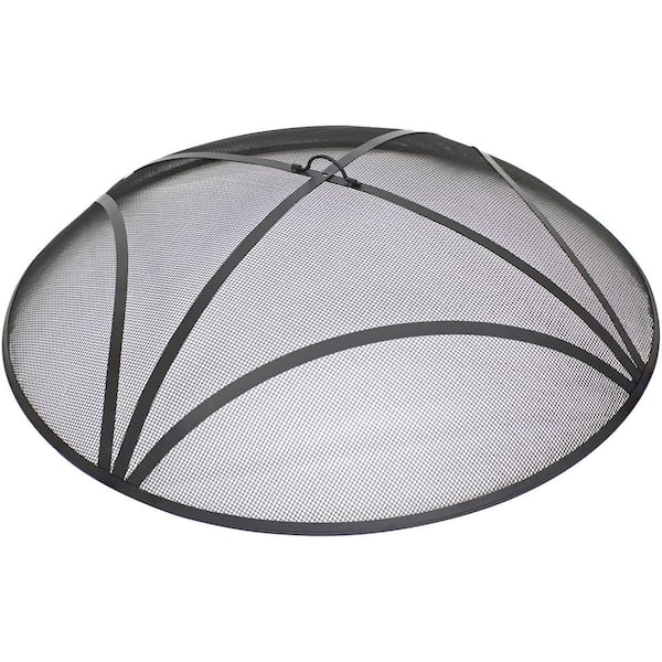 36 in. Steel Mesh Fire Pit Screen