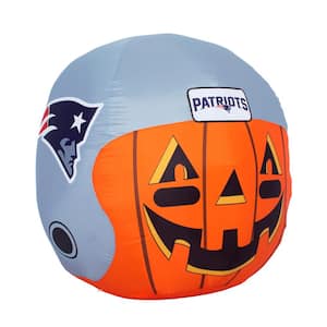 New England Patriots Halloween Inflatable Jack-O' Helmet