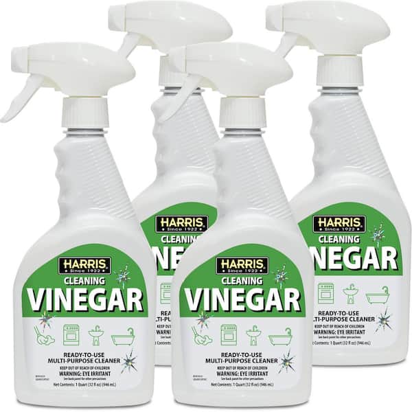 Harris 32 oz. Vinegar All Purpose Cleaner, Ready to Use (4-Pack)