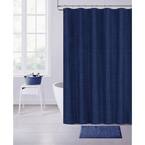 Chanel Shower Curtain Paris Blue And White - Shower Curtain And