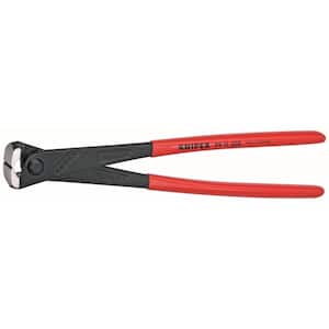 10 in. Concreters Nippers with Plastic Dipped Handles