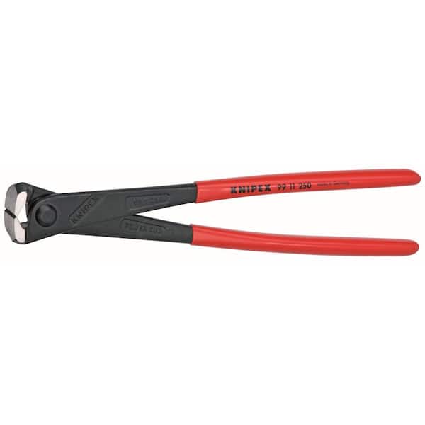 KNIPEX 10 in. Concreters Nippers with Plastic Dipped Handles 99 11