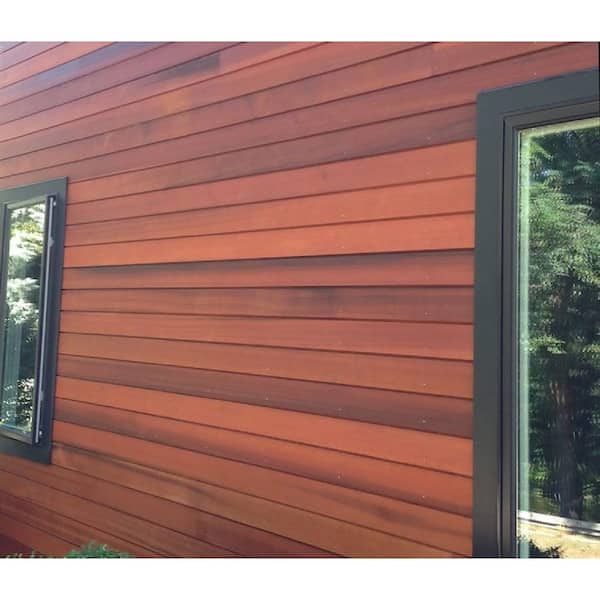 Rewdood Cladding Redwood Loglap Cladding