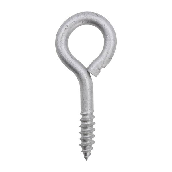 Everbilt 5/16 in. x 3-1/4 in. Galvanized Screw Eye 823891 - The Home Depot