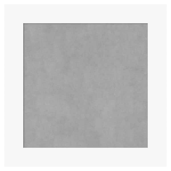 Amanti Art Basic White 25 in. x 25 in. Framed Magnetic Board