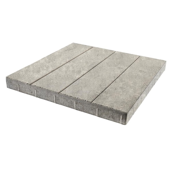 Pavestone Avant XL 24 in. x 24 in. x 2 in. Graphite Blend Platinum Square Concrete Step Stone (28-Pieces/112 sq. ft./Pallet)