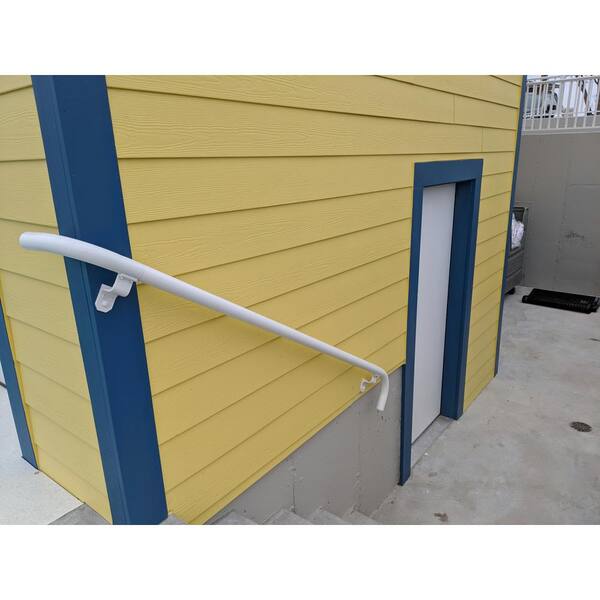EZ Handrail Silver Vein Aluminum 90 Degree Radius Hand Rail Elbow