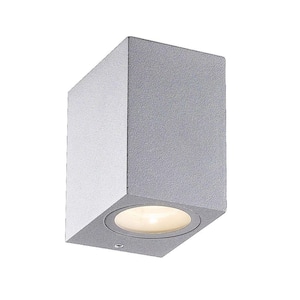 Trek Collection 1-Light Marine Grey Outdoor Wall Lantern Sconce