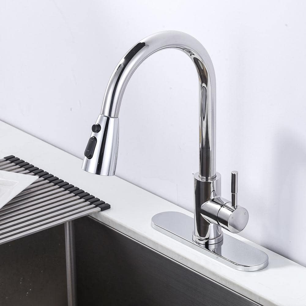 10'' Chrome Stainless Steel Bathroom Sink Faucet Deck Plate
