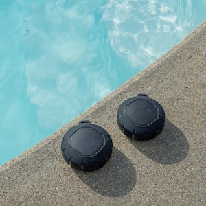 Pocket Size Wireless Bluetooth Water Resistant Speakers (2-Pack)
