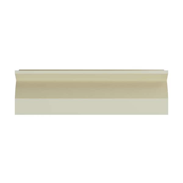 Ekena Millwork Anton 4.375 in. D x 4.375 in. W x 96 in. L Polyurethane Crown Moulding