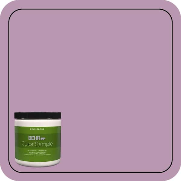 BEHR PREMIUM PLUS 8 oz. #M110-4 Cherished Semi-Gloss Interior/Exterior Paint & Primer Color Sample