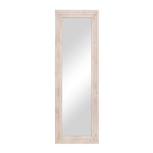 Dovelina 21 in. W x 64 in. H Classic Rectangle Solid Wood Framed Full-Length Floor Mirror