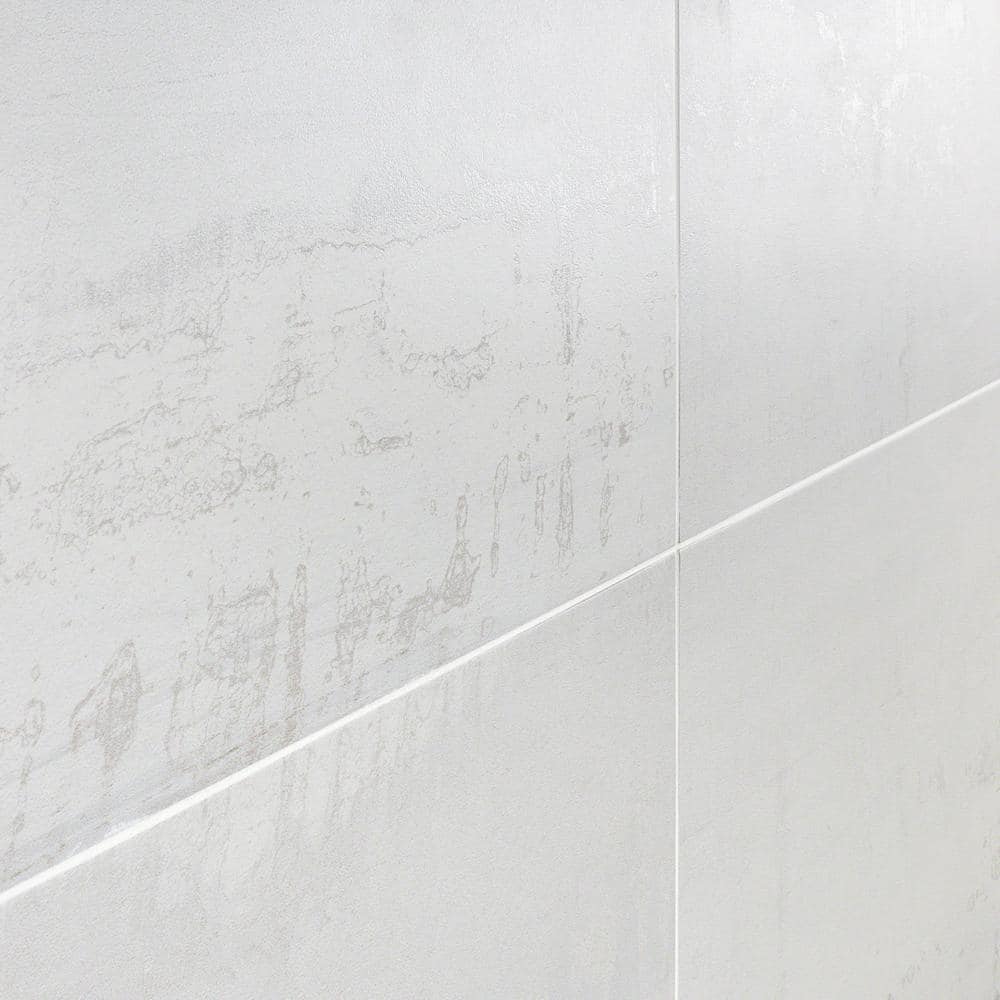 Angela Harris Metallic Light Silver Matte Porcelain Tile 12x24