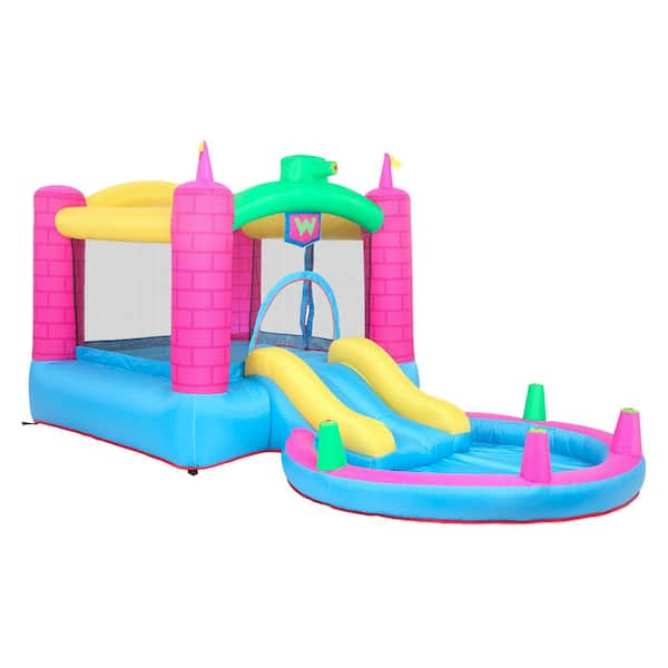 Karl home Kids Spray Water Jumper Bounce House with UL Certified Air ...