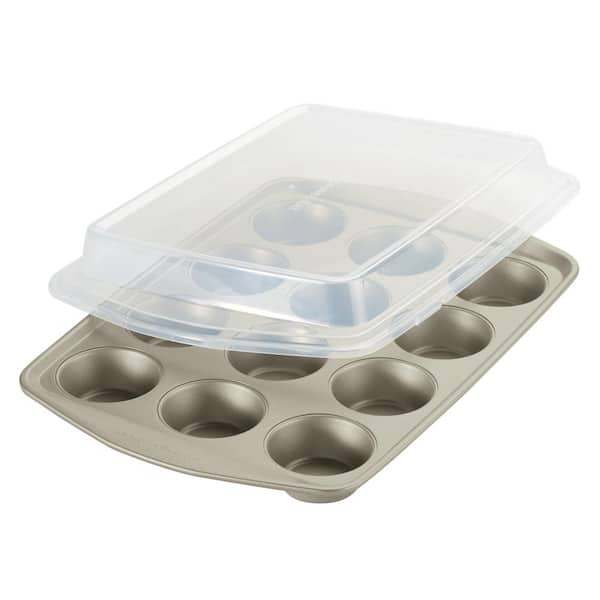 Rachael Ray Rachael Ray 47683 Nonstick Bakeware Cookie Pan Set - 3 Piece -  Silver 47683