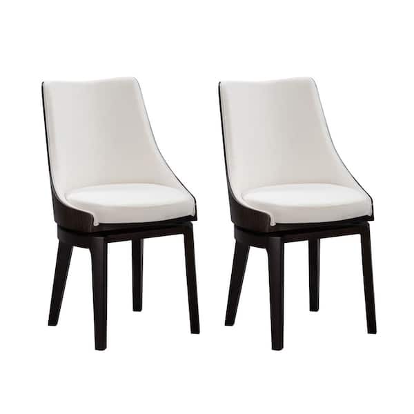 Boraam Orleans Swivel High Back Dining Chairs - (Set of 2)
