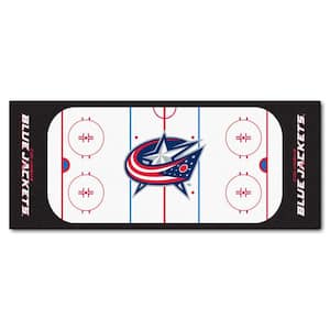 Columbus Blue Jackets 3 ft. x 6 ft. Rink Rug Runner Rug