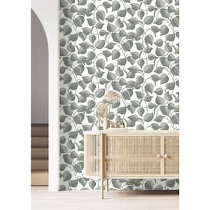 Alaia Green Leafy Vine Wallpaper