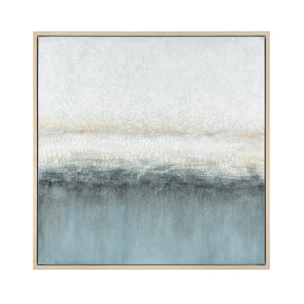PRIVATE BRAND UNBRANDED Jenks Bay Framed Wall Art with Gold Frame 39.25 in. x 39.25 in.