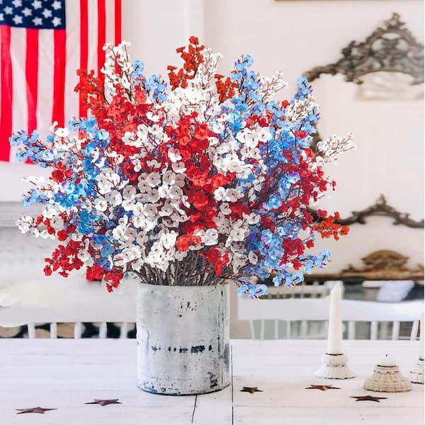 30-Piece 19 in. Multi-Colored Bulk Fake Artificial Gypsophila Fall