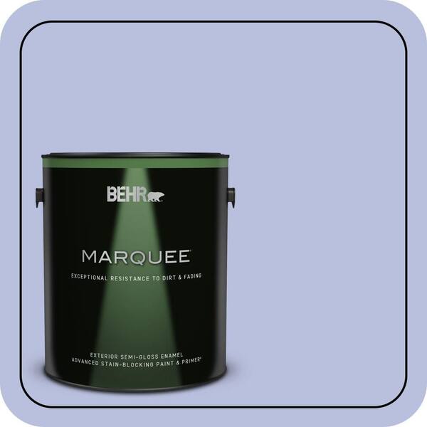 BEHR MARQUEE 1 gal. #MQ4-31 Stardust Evening Semi-Gloss Enamel Exterior Paint & Primer