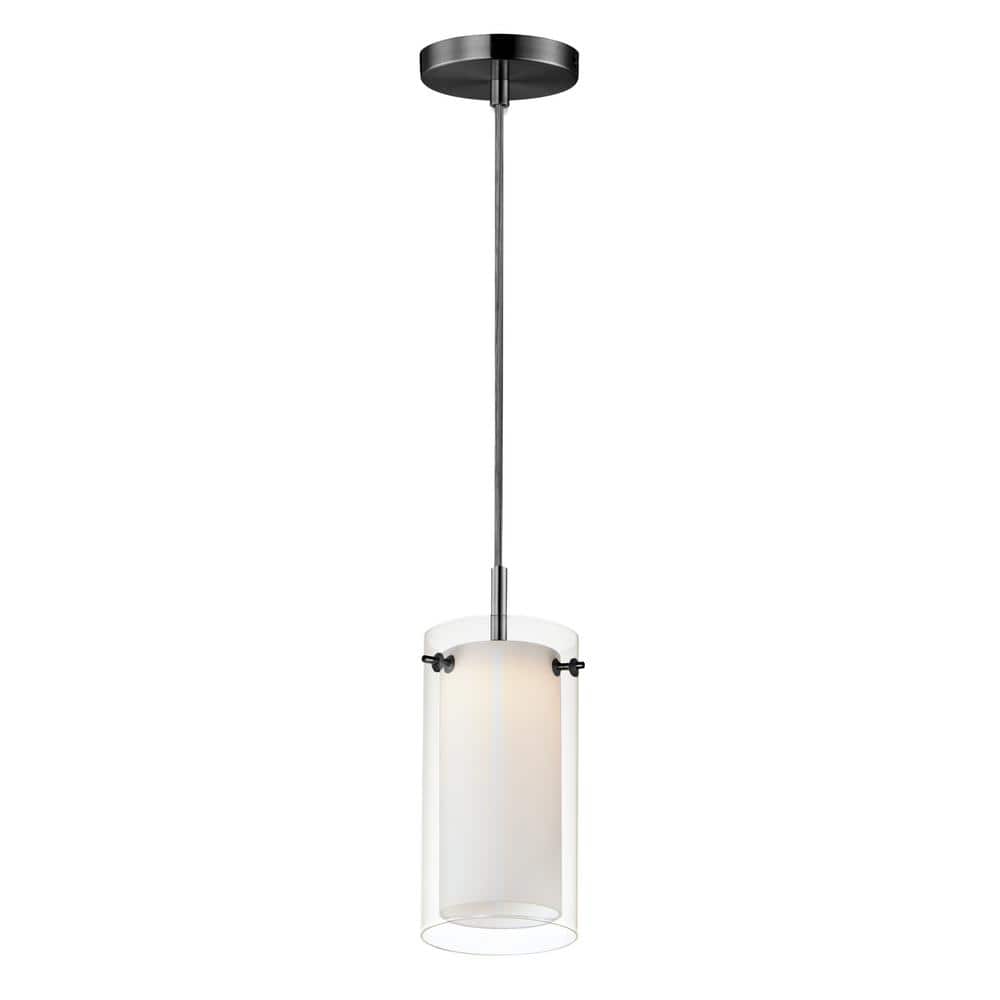 Duo 1-Light Black Mini LED Pendant Light price history on PriceWatchPro