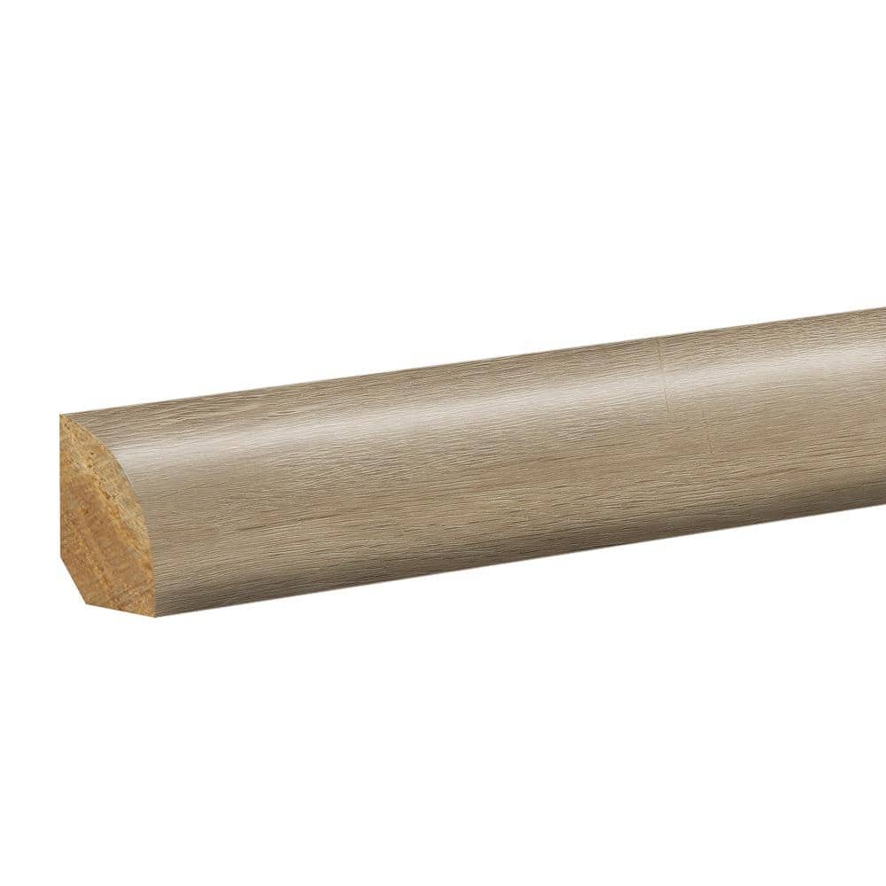 Shelburne 0.62 in. T x 0.75 in. W x 94.5 in. L Textured Wood Look Laminate Moulding/Trim Quarter Round Molding price history on PriceWatchPro
