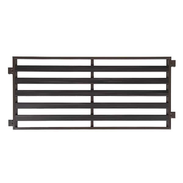 Seville Classics 18.5 in. H 9-Pair 3-Tier Ash Gray Resin Slat Iron Frame  Stackable Shoe Rack SHE15930 - The Home Depot