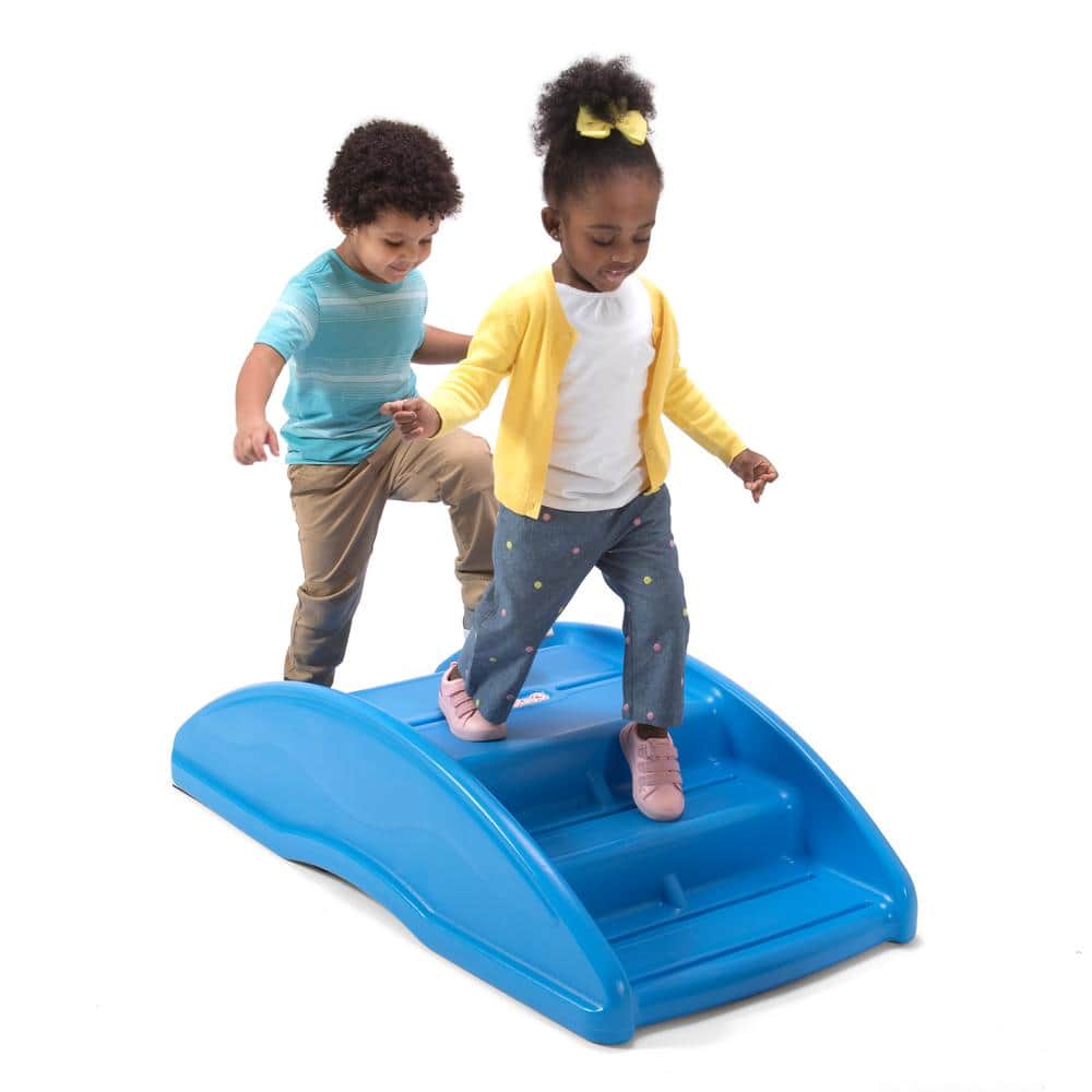 Simplay3 Blue Two-Sided Rocking and Climbing Bridge