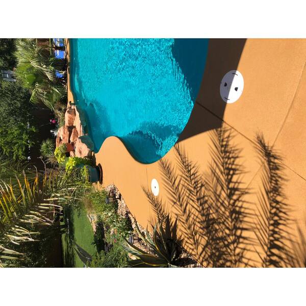 multi coat pool deck